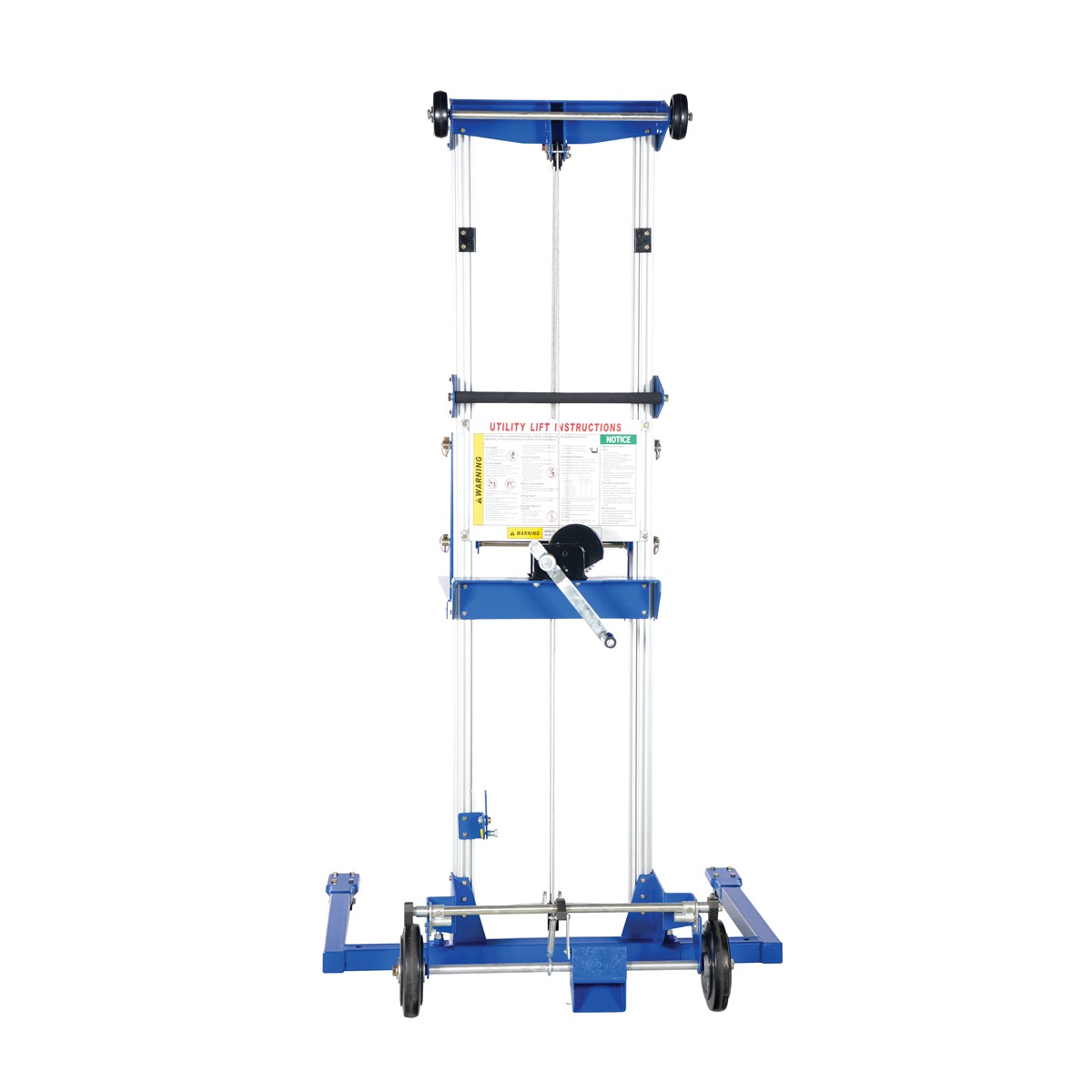 Vestil Winch Lift Truck Adjust Straddle