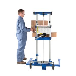 Vestil Winch Lift Truck Adjust Straddle