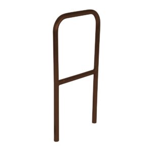 Vestil Aluminum Pipe Safety Railing 24