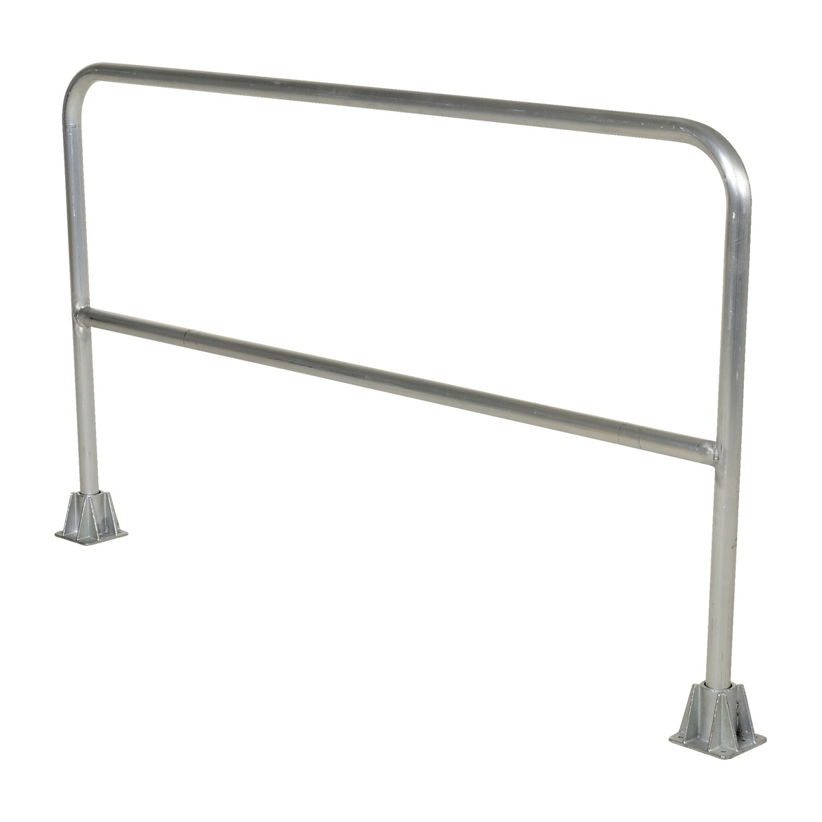 Vestil Aluminum Pipe Safety Railing 72" Long
