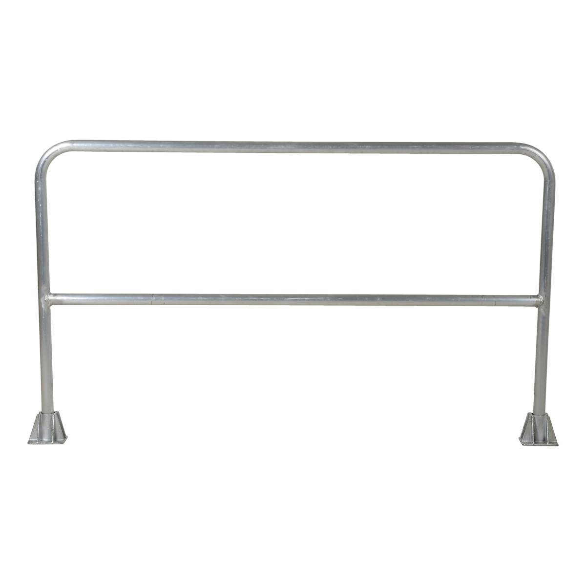 Vestil Aluminum Pipe Safety Railing 72" Long