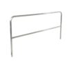 Vestil Aluminum Pipe Safety Railing 96" Long
