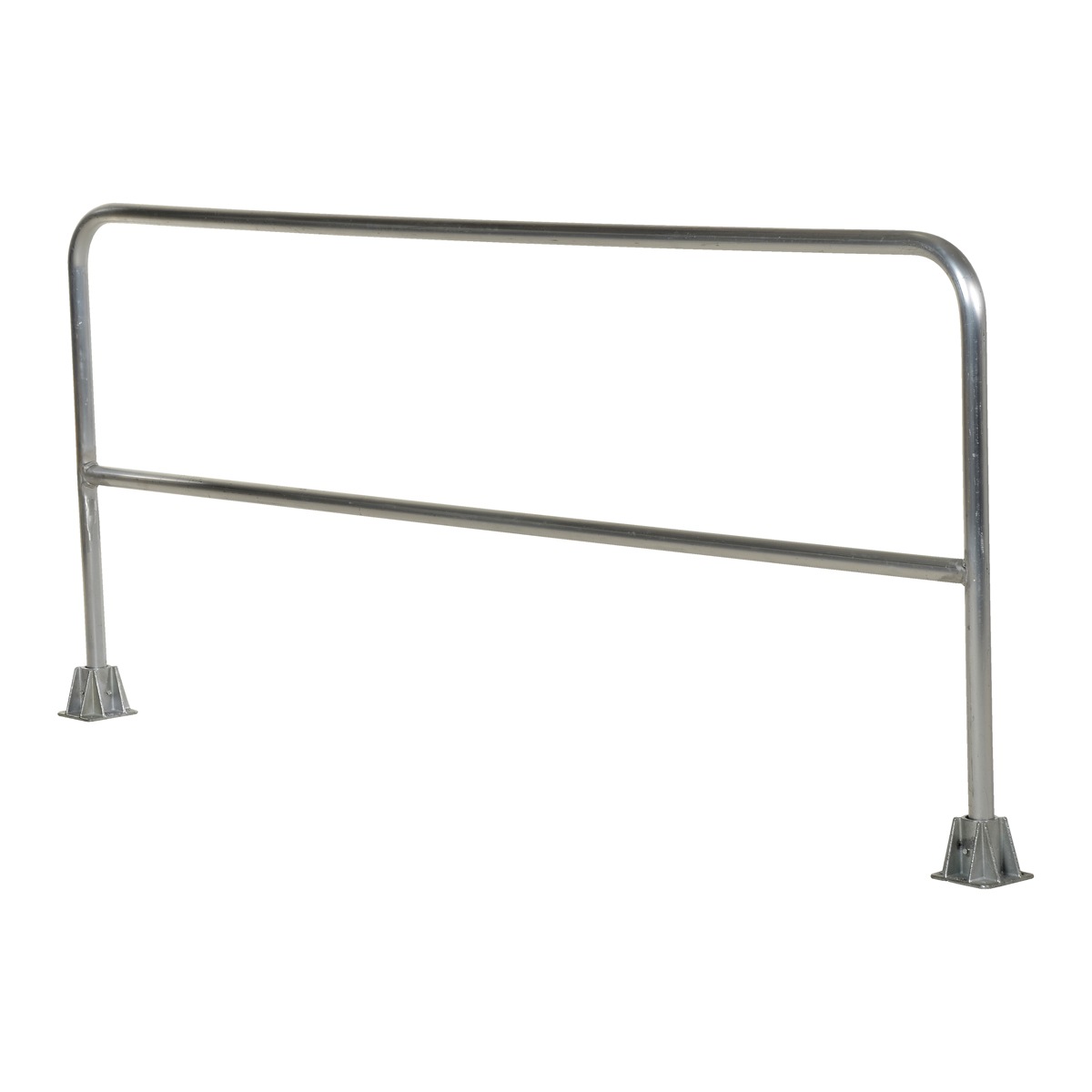 Vestil Aluminum Pipe Safety Railing 96" Long