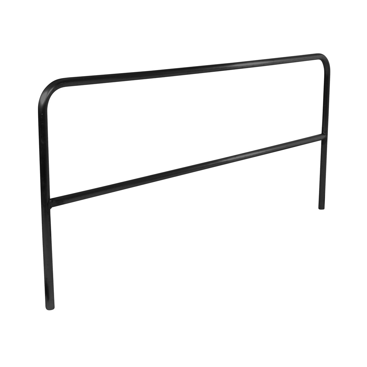 Vestil Aluminum Pipe Safety Railing 96" Long