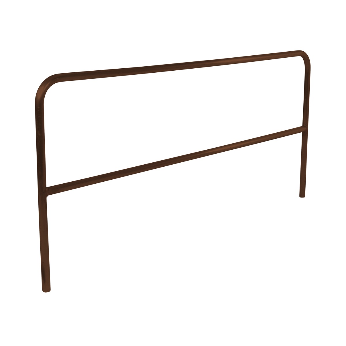 Vestil Aluminum Pipe Safety Railing 96" Long