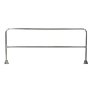 Vestil Aluminum Pipe Safety Railing 96
