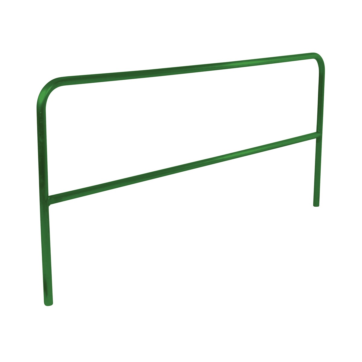 Vestil Aluminum Pipe Safety Railing 96" Long