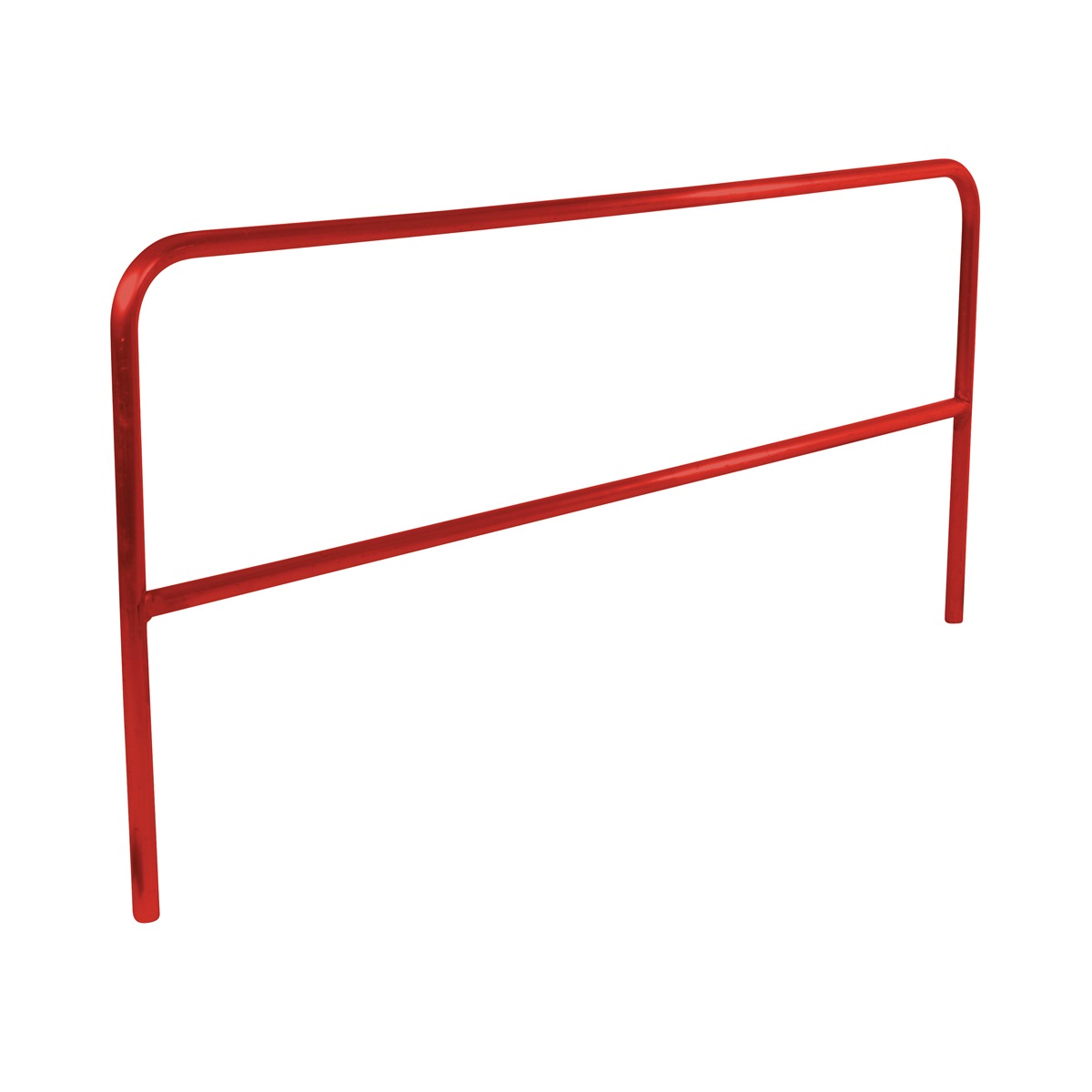 Vestil Aluminum Pipe Safety Railing 96" Long