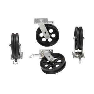 Vestil AHA-2/4-V Alum Gantry Crane V-Groove Wheels 8