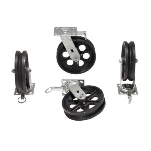 Vestil AHA-2/4-V4 Alum Gantry Crane V-Groove W/Locks 8