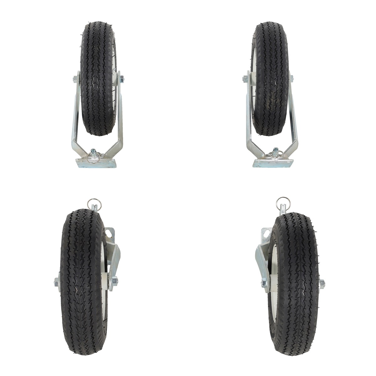 Vestil AHA-PNU-RF Alum Gantry Crane PNU Retro Lock Casters