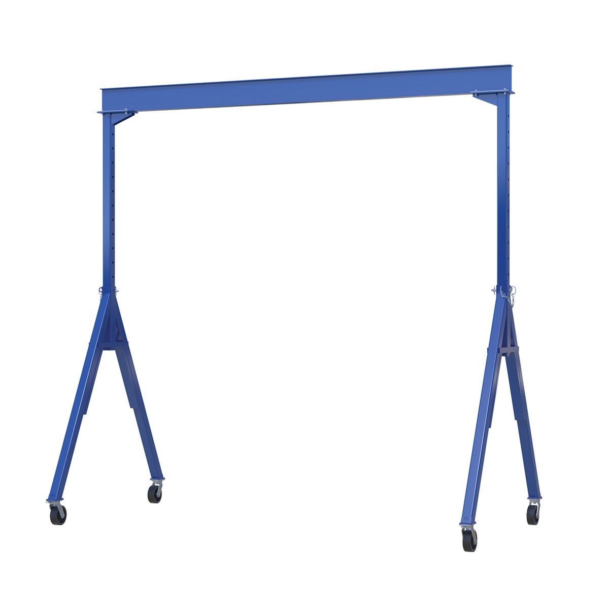 Vestil AHS-10-15-10 ADJ Height Steel Gantry Crane 10K 15" X10"