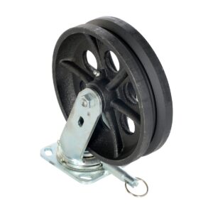 Vestil Steel Gantry Crane V-Groove Wheels