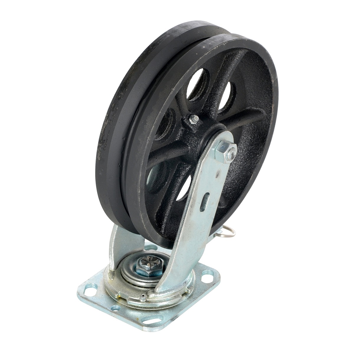 Vestil Steel Gantry Crane V-Groove Wheels