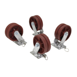 Vestil Steel Gantry Crane V-Groove Wheels