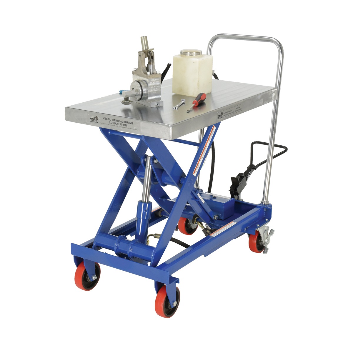 Vestil Air Steel Cart