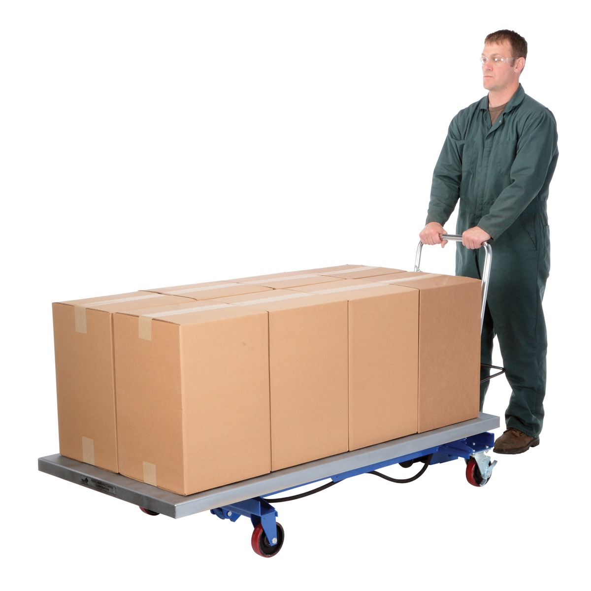 Vestil Air Steel Cart