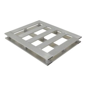 Vestil Heavy Duty Aluminum Half Pallet, 4 Way