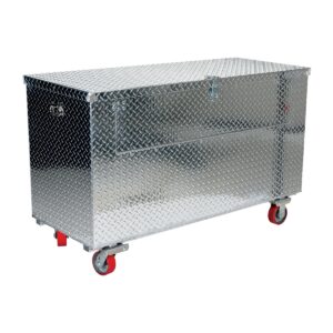 Vestil Aluminum Tool Box Front Door -Casters