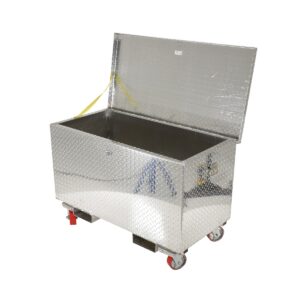 Vestil Aluminum Tool Box-Casters/Forks