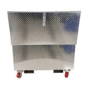 Vestil Aluminum Tool Box-Casters/Forks