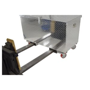Vestil Aluminum Tool Box-Casters/Forks