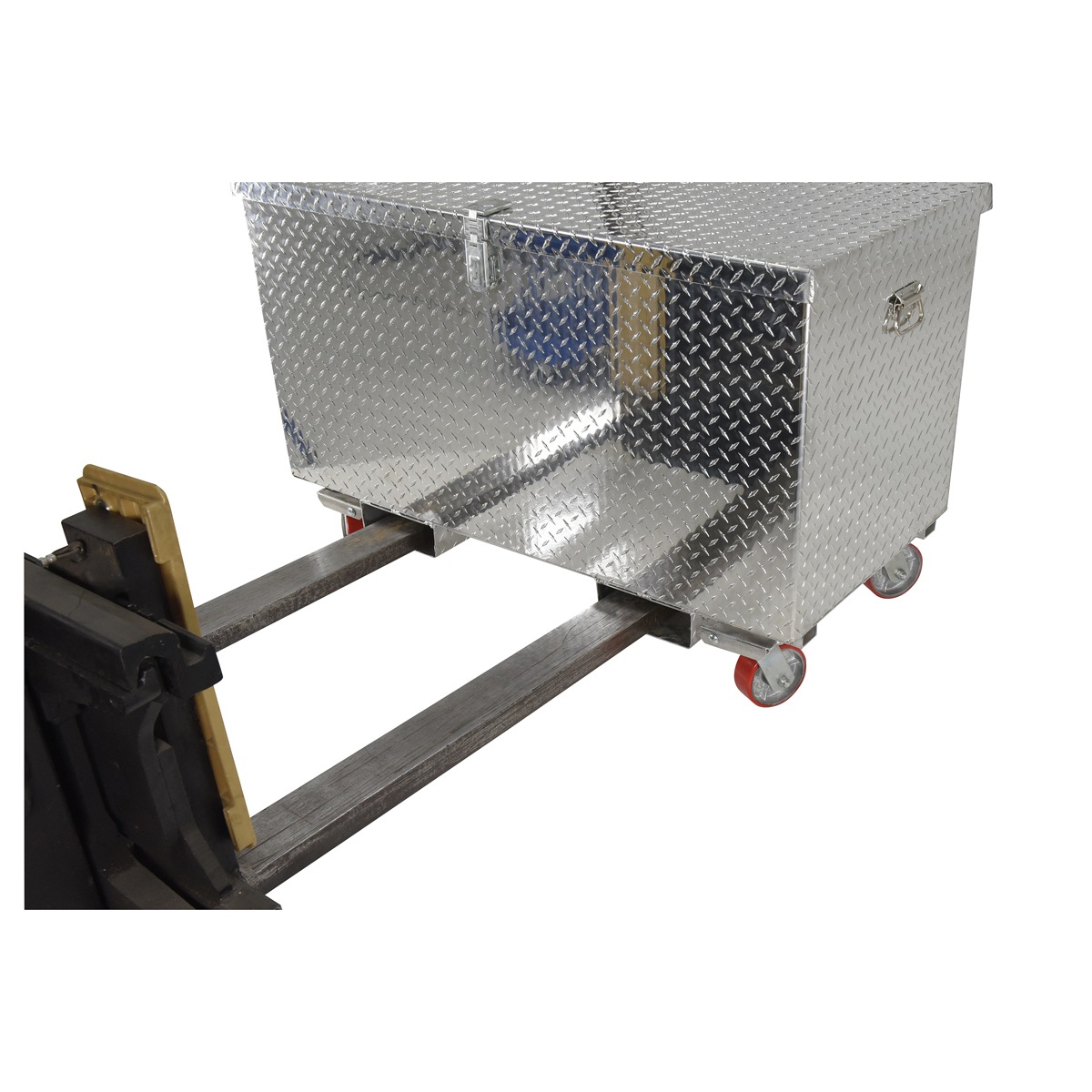 Vestil Aluminum Tool Box-Casters/Forks