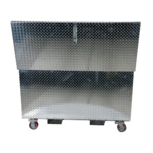 Vestil Aluminum Tool Box-Casters/Forks