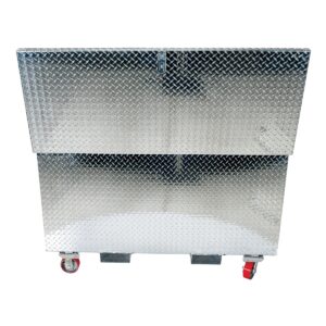 Vestil Aluminum Tool Box Front Door Caster/Fork