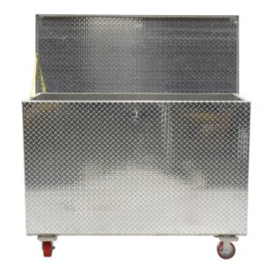 Vestil Aluminum Tool Box-Casters