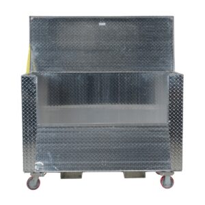 Vestil Aluminum Tool Box Front Door Caster/Fork