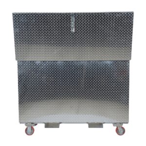 Vestil Aluminum Tool Box Front Door Caster/Fork