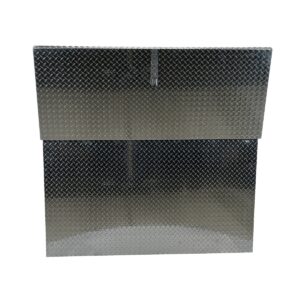 Vestil Aluminum Portable Tool Box Front Door