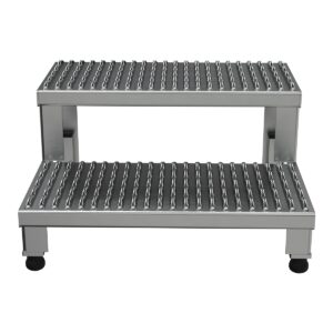 Vestil Adjust Aluminum Step Mate Stand 2 Step
