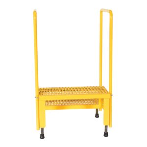 Vestil Adjust Step Stand 2 Step W/Handrail