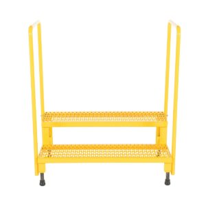 Vestil Adjust Step Stand 2 Step W/Handrail