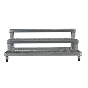 Vestil Adjust Aluminum Step Mate Stand 3 Step