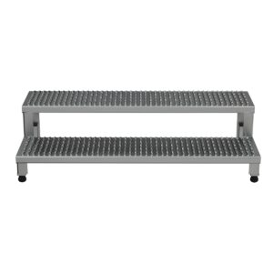 Vestil Adjust Aluminum Step Mate Stand 2 Step