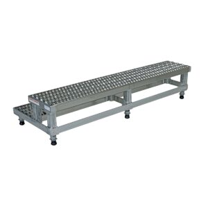Vestil Adjust Aluminum Step Mate Stand 2 Step