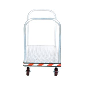 Vestil Aluminum Treadplate Platform TRK Dual HDL