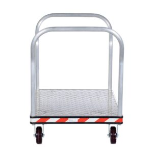 Vestil Aluminum Treadplate Platform TRK Dual HDL