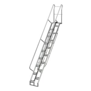 Vestil Galvanized Alternate Tread Stair