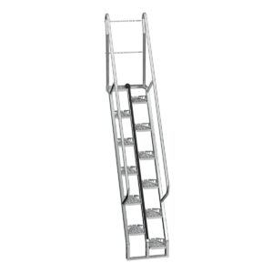 Vestil Galvanized Alternate Tread Stair