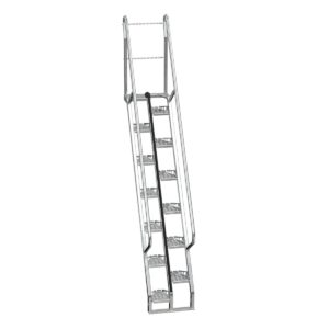 Vestil Galvanized Alternate Tread Stair