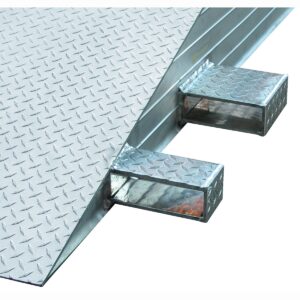 Vestil ATWR-FP Wheel Riser Optional Welded Fork Pocket