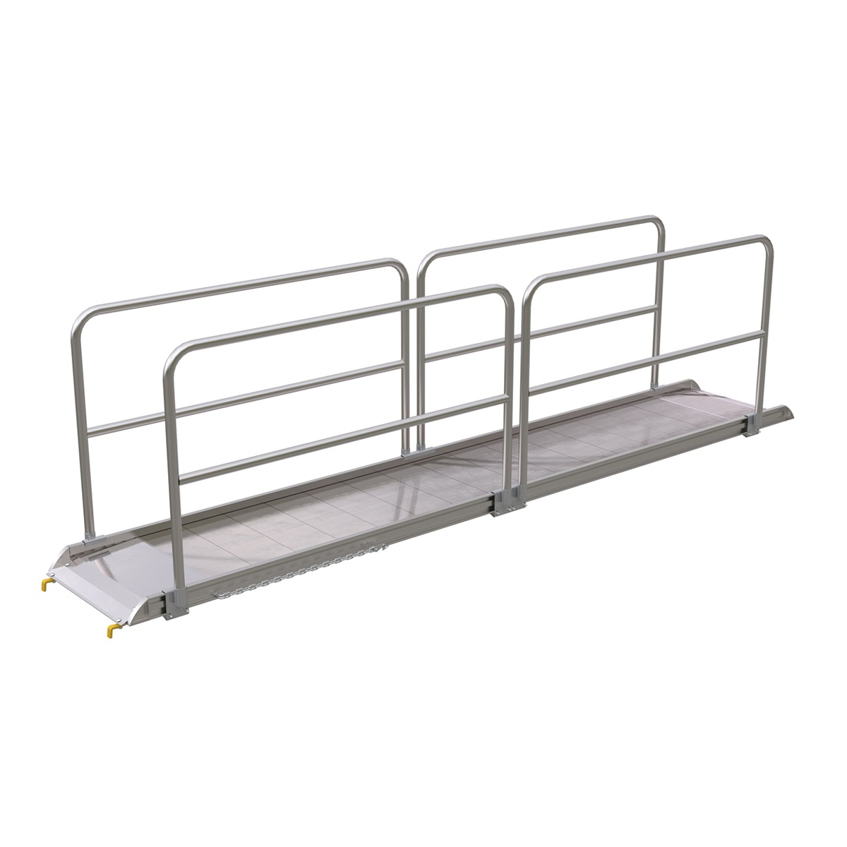 Vestil AWR-28-14B-HR Alum Walk Ramp Handrail Hook 169.25" X 28"