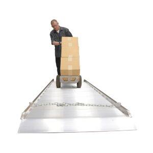 Vestil Aluminum Walk Ramp Overlap Style