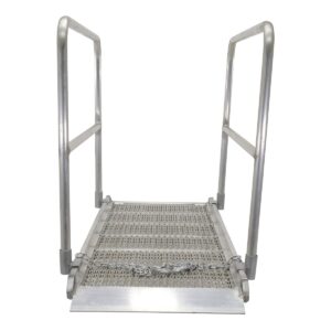 Vestil Aluminum Grip Walk Ramp Handrail