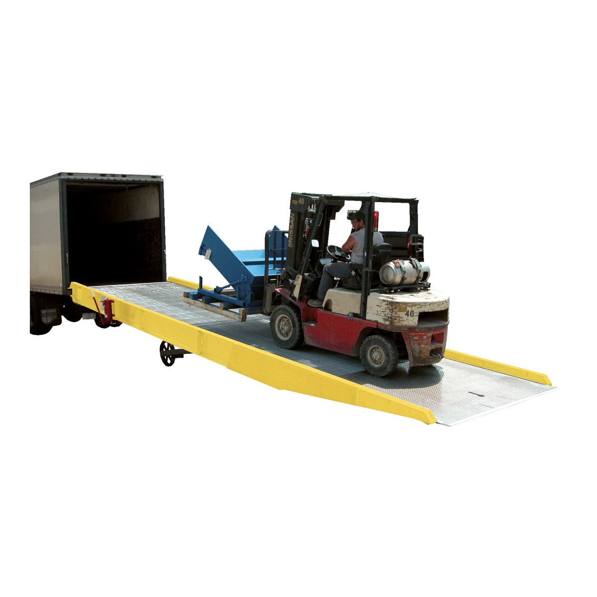 Vestil AY-YEL Yard Ramp Option-Yellow Curb Paint