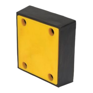 Vestil B-1213-4PF Pvc Face Molded Rubber Bumper 4